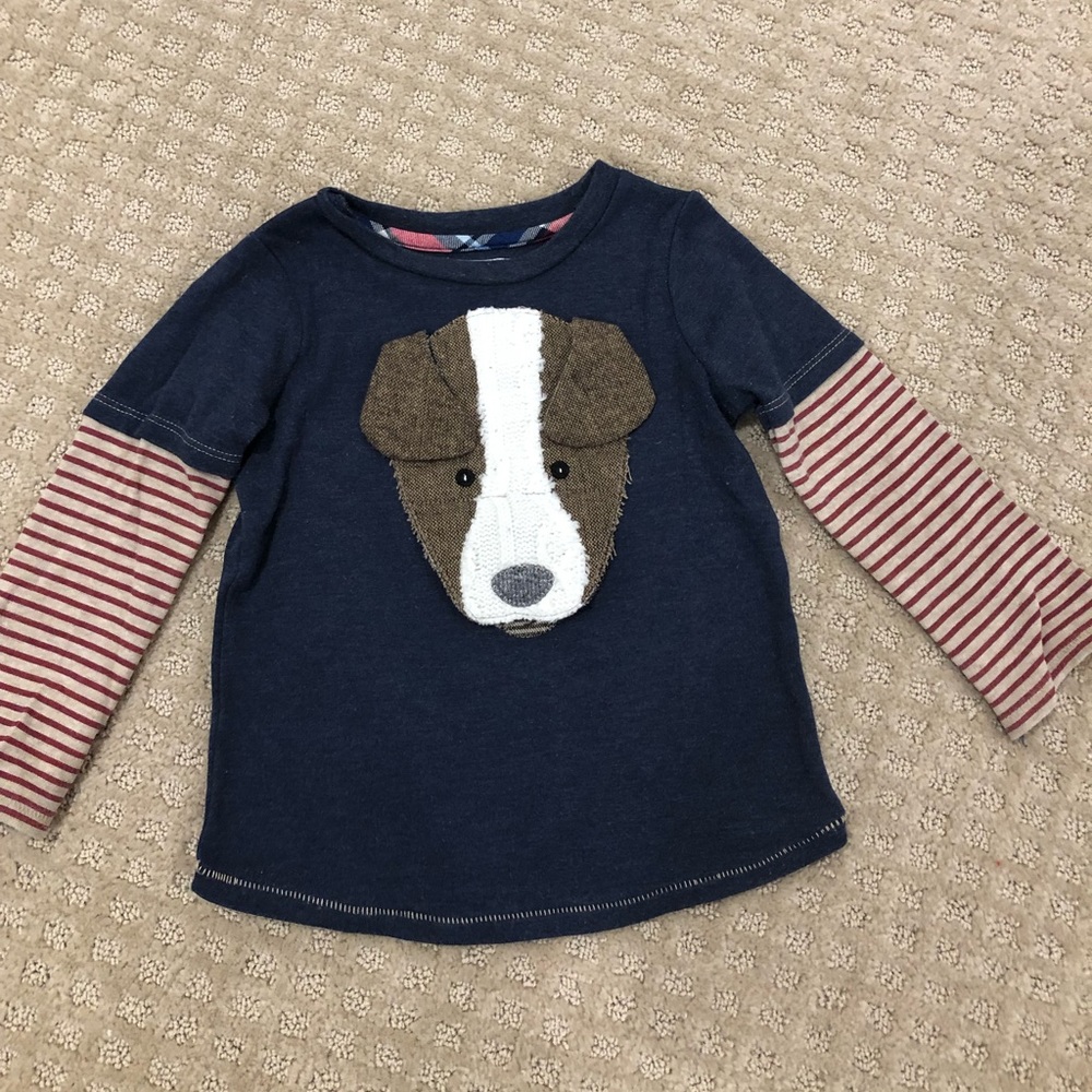 Mud Pie Lift the Flap Dog L/S Tee